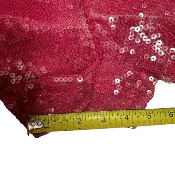 NWT EastnWest Label x Free People Pink Sequin Shorts xs - Picture 5 of 9